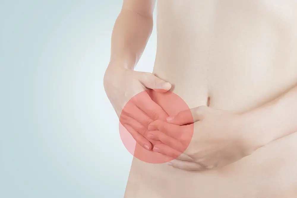 shown where the appendix is ​​located on the abdomen